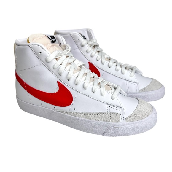 Nike Blazer Mid ‘77 Sneakers Picante Red SZ 10 Men’s Shoes - Picture 3 of 14